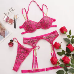 Imagem do Lingerie Delicada Floral, Lingerie Fada, Lingerie Fantasia de Fada