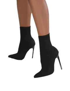 Bota de tecido grosso Super Elásticas Any. - loja online