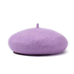 Touca Boina feminina de lã Livya. - loja online