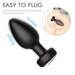 Imagem do Plugue Anal Vibratório com Controle Remoto Sem Fio, Brinquedos Eróticos sexual.