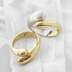 Pulseira Bicolor Designer de Jóia de Luxo, Acessórios Femininos - comprar online