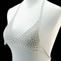Top em Strass, Sutiã Sexy em Strass, Joias para o Corpo Sexy em Strass. - Clube das Coisas - Tudo para Você ficar mais Linda e Sexy