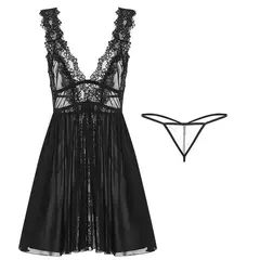 Lingerie de Renda Sensual Estilo Camisola Ava - loja online