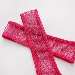 Lingerie Sexy Neon, Lingerie Erótica, Lingerie Linda Com Meias e Laços Milla.