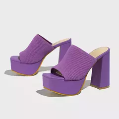 Sandália Feminina Plataforma Salto Alto Fashion Isabela - loja online