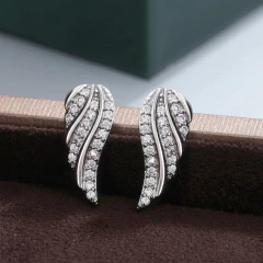 Brincos Asas de Anjo Brincos Estilosos em Forma de Asas Paige. - comprar online