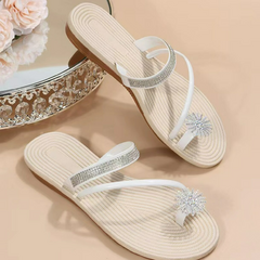 Rasteirinha Elegante Alça Plana Abigail - loja online
