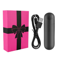 Vibrador para o Clitóris, Poderoso Mini Vibrador em Forma cilíndrica de 10 velocidades.