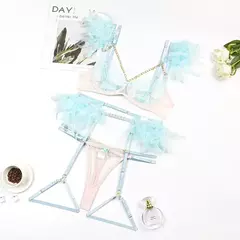 Conjunto de Lingerie de Renda Sensual, Lingerie Erótica, Lingerie Sexy. - Clube das Coisas - Tudo para Você ficar mais Linda e Sexy