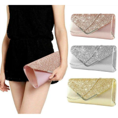 Bolsa Pequena Brilhante retangular, Bolsa Feminina de Ombro. - comprar online