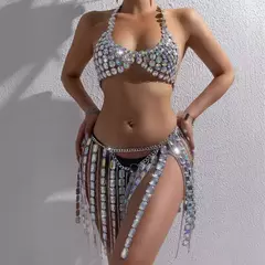 Conjunto de Lingerie joia de corpo Juliette - loja online