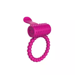 Anéis penianos vibratórios de silicone para homens – retardar a ejaculação