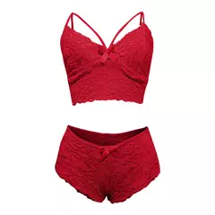 Conjunto de Lingerie Anitta com Renda sexy, Conjunto de lingerie Erótica. na internet