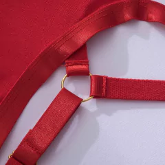 Conjunto Lingerie Natasha, Lingerie Sexy, Lingerie Erótica, Lingerie Cinta Liga.