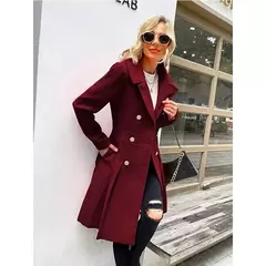Imagem do Sobretudo Feminino de Lã Premium Super Elegante Olívia
