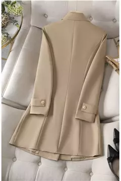 Blazer Feminino Alfaiataria Elegante Olívia