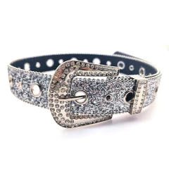 Imagem do Cinto de Strass de Luxo, Cinto com Strass Cravejados