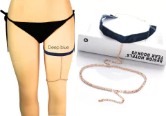 Corrente Corporal de Coxa de Strass Joia Sexy Lilian. na internet