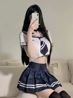 Fantasia Sensual de Estudante, Conjunto de Estudante Erótica Amber. - Clube das Coisas - Tudo para Você ficar mais Linda e Sexy