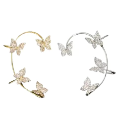 Brinco de Borboletas Estilo Piercing Ajustável Lindsay. - loja online