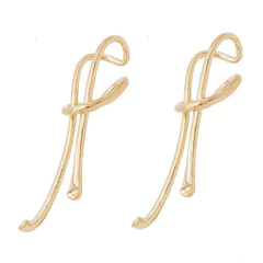 Brinco de pressão geométrico grande Emma. - loja online