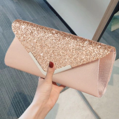 Bolsa Pequena Brilhante retangular, Bolsa Feminina de Ombro. - loja online