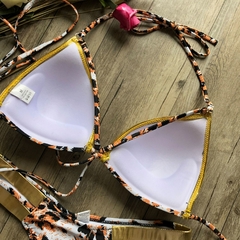 Biquíni Sexy Luxo Dourado Melica - comprar online