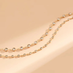 Corrente de Cintura Body Chain Sexy Delicado com pedrinhas brilhantes Dai. - comprar online