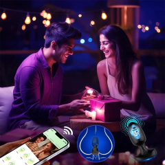 Imagem do Vibrador anal com controle remoto por aplicativo, bluetooth, Plugue anal