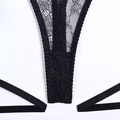 Conjunto de Lingerie de Renda Sensual, Lingerie Erótica, Lingerie Sexy. - Clube das Coisas - Tudo para Você ficar mais Linda e Sexy