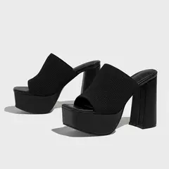Sandália Feminina Plataforma Salto Alto Fashion Isabela - comprar online