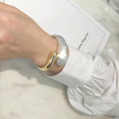 Pulseira Bicolor Designer de Jóia de Luxo, Acessórios Femininos na internet