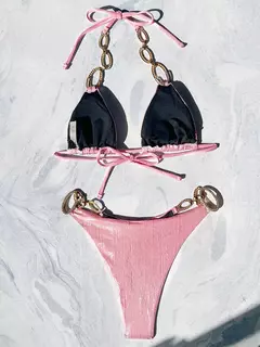 Biquíni elegante com alças em strass Amélie