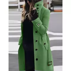 Imagem do Sobretudo Feminino Outono Inverno Quente e Sofisticado Emily