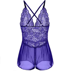 Imagem do Lingerie Feminina Sexy Renda Aberta, Roupa Erótica Melany.