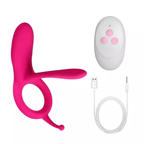 Anel Peniano com Vibrador e Controle, Retardo Ejaculação - comprar online
