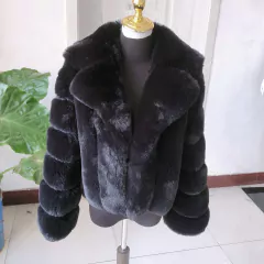 Casaco de Pele de Raposa Elegante e Quente Hilary. na internet