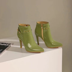 Bota Cano Curto Forte Tendência Talya.