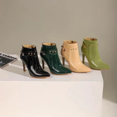 Bota Cano Curto Forte Tendência Talya. - loja online