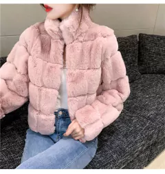 Casaco Roberta de Pele de Coelho Europeia. na internet