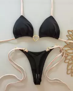Biquíni Elegante com Argolinhas em Formato de Coração Elizabeth - comprar online