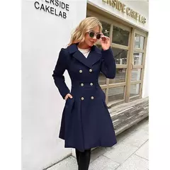Sobretudo Feminino de Lã Premium Super Elegante Olívia - Clube das Coisas - Tudo para Você ficar mais Linda e Sexy
