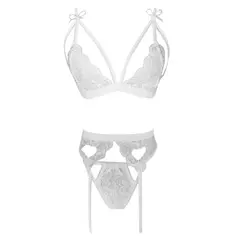 Conjunto de Lingerie Beth com Renda sexy e sensual, Conjunto lingerie Erótica. - loja online