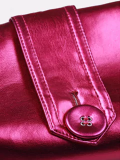 Sobretudo Sexy Longo de Couro Metalizado Brilhante Super Tendência Melany. - comprar online