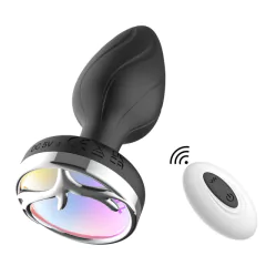 Plugue Anal Vibratório com Controle Remoto Sem Fio, Brinquedos Eróticos sexual. na internet