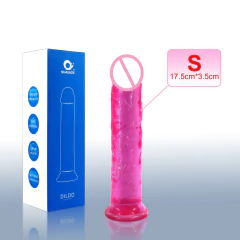 Imagem do Vibrador Realista com Ventosa, Mini Vibrador Vaginal e Anal.