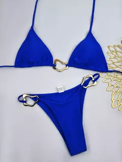 Biquíni Elegante com Detalhes em Dourado Grace - comprar online
