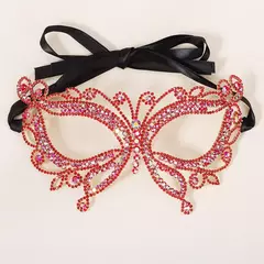 Máscara de Borboleta em Strass Cristal Luxuosa Para Festas de Fantasia na internet