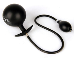 Plug Anal Buttplug Inflável, Plug Ana com Cauda Massageadora de Próstata. - Clube das Coisas - Tudo para Você ficar mais Linda e Sexy