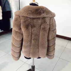 Casaco de Pele de Raposa Elegante e Quente Hilary. - comprar online